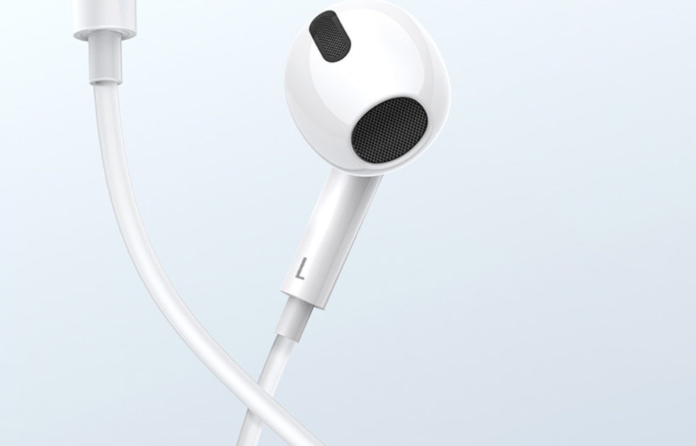 Căști In-Ear cu Microfon și Control Integrat, Conector Type-C, 1.3m – Sunet Hi-Fi, Compatibile Android & Huawei