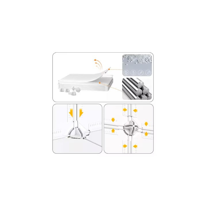 Dulap modular pentru copii, roz, AT PERFORMANCE®, 12 rafturi, durabil,printese nou
