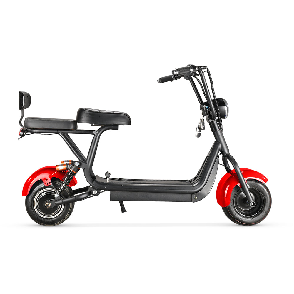 Mini Harley Electrică 800W 48V | Scuter Urban AT PERFORMANCE®, Autonomie 35 km, Se Conduce Fără Permis 25 km/h Dimensiuni 141 x 31 x 64 cm