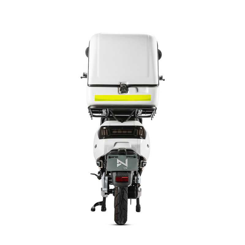 Scuter Electric N-Moto LX05-DELIVERY – Motor BOSCH 3000W, Autonomie 40-75 km, Dimensiuni 1940×720×1330mm, Greutate 90Kg, Viteză 45 km/h, 2× Baterii Litiu 60V, Carte Rar (CIV), COC & EEC, Ideal pentru Livrări + Tricou N-Moto