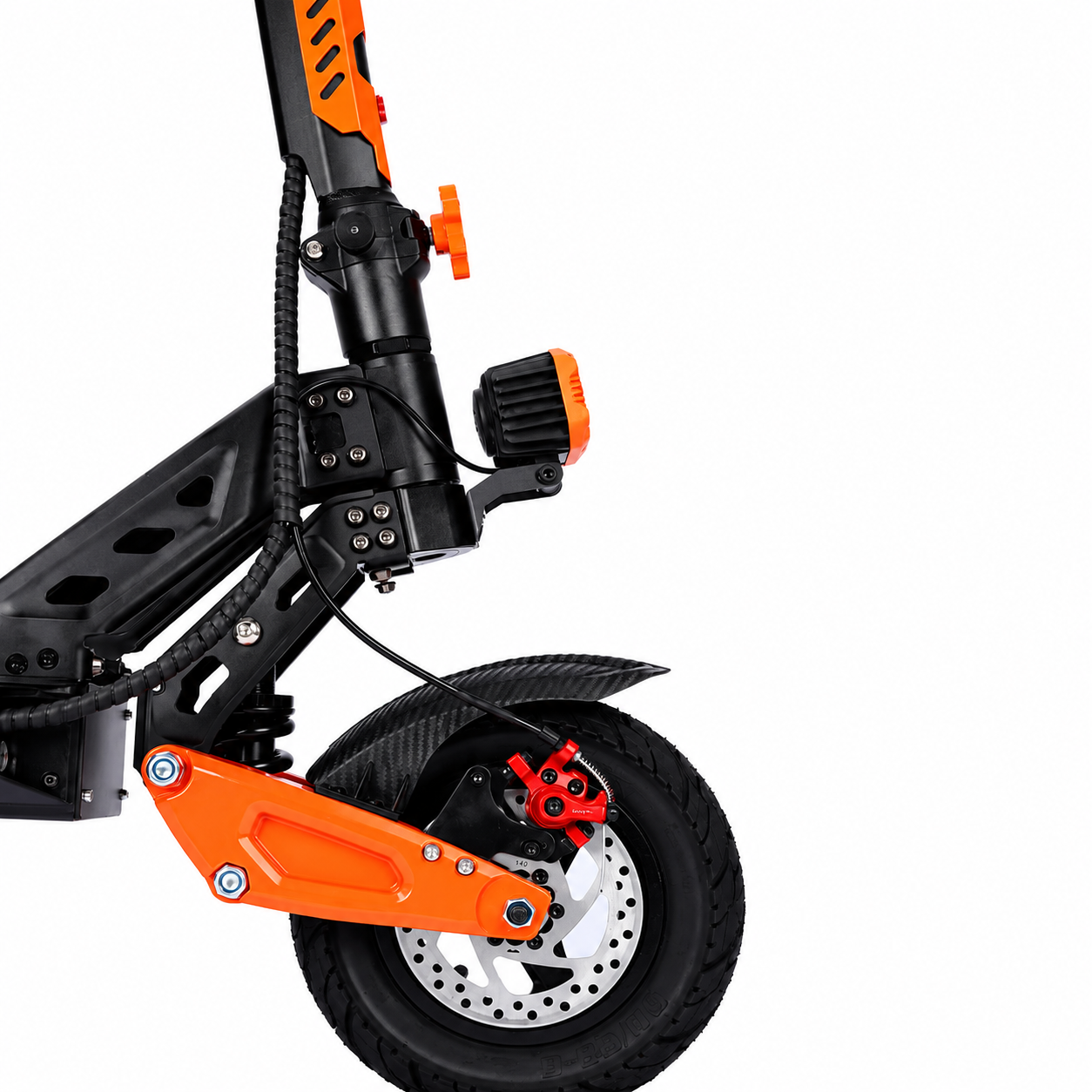 Trotinetă Electrică AT Performance AT-219, 48V 12,5Ah, Motor 800W, Autonomie până la 45 km, Pliabilă, Roți 10", Portocaliu