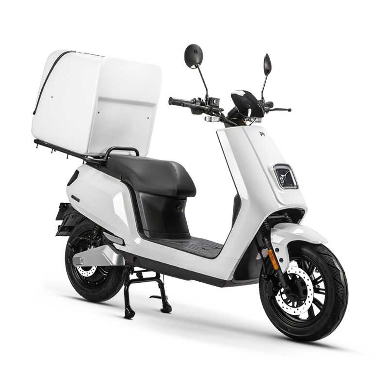 Scuter Electric N-Moto LX05-DELIVERY – Motor BOSCH 3000W, Autonomie 40-75 km, Dimensiuni 1940×720×1330mm, Greutate 90Kg, Viteză 45 km/h, 2× Baterii Litiu 60V, Carte Rar (CIV), COC & EEC, Ideal pentru Livrări + Tricou N-Moto