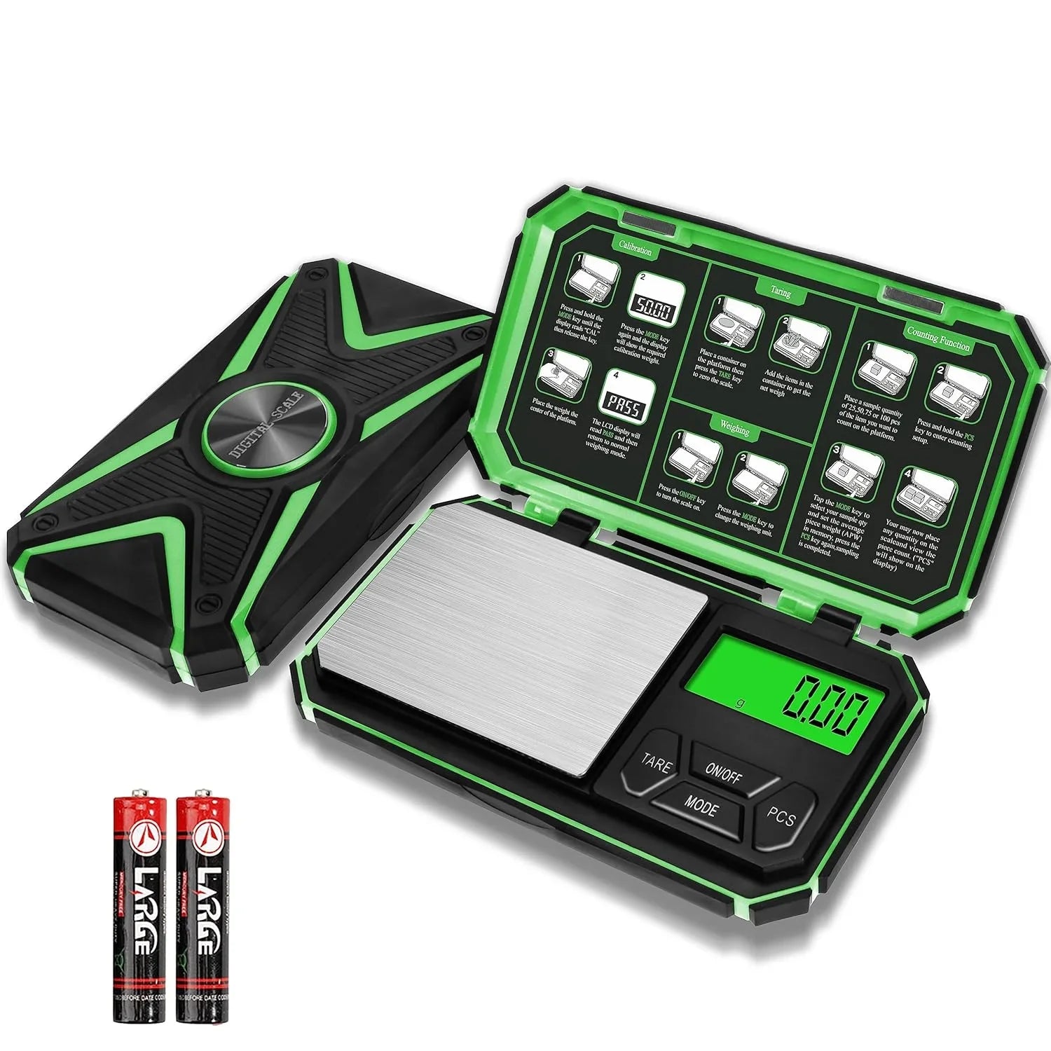 Cantar digital de precizie, Fuzion TU-X, 200g / 0.01g, 6 unitati, de bijuterii