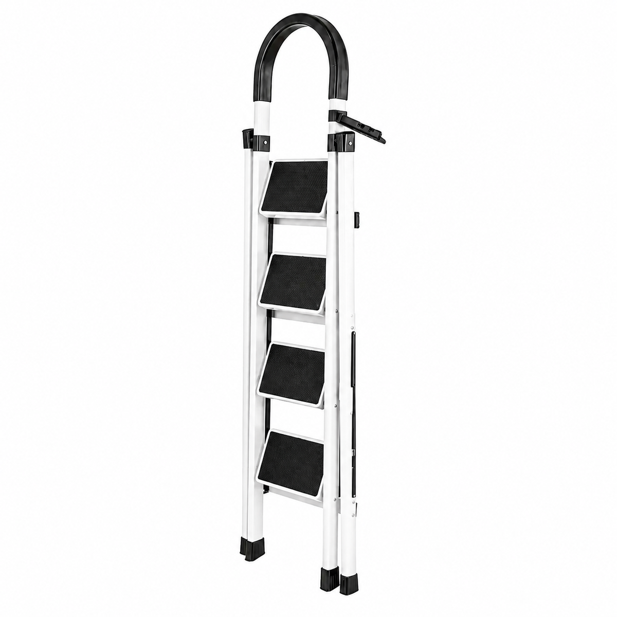 Scara Pliabila cu 3/4/5/6 Trepte Late, At Performance, Metalica, Maxim 150 Kg, Picioare Antialunecare
