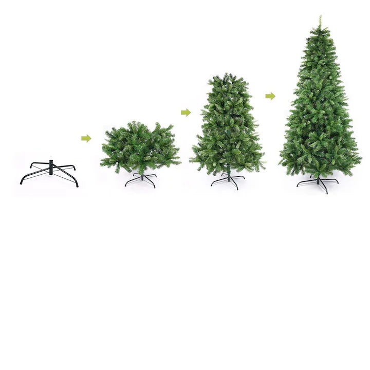 Brad artificial 3D AT PERFORMANCE®, cu suport metalic, inaltime 180 cm.