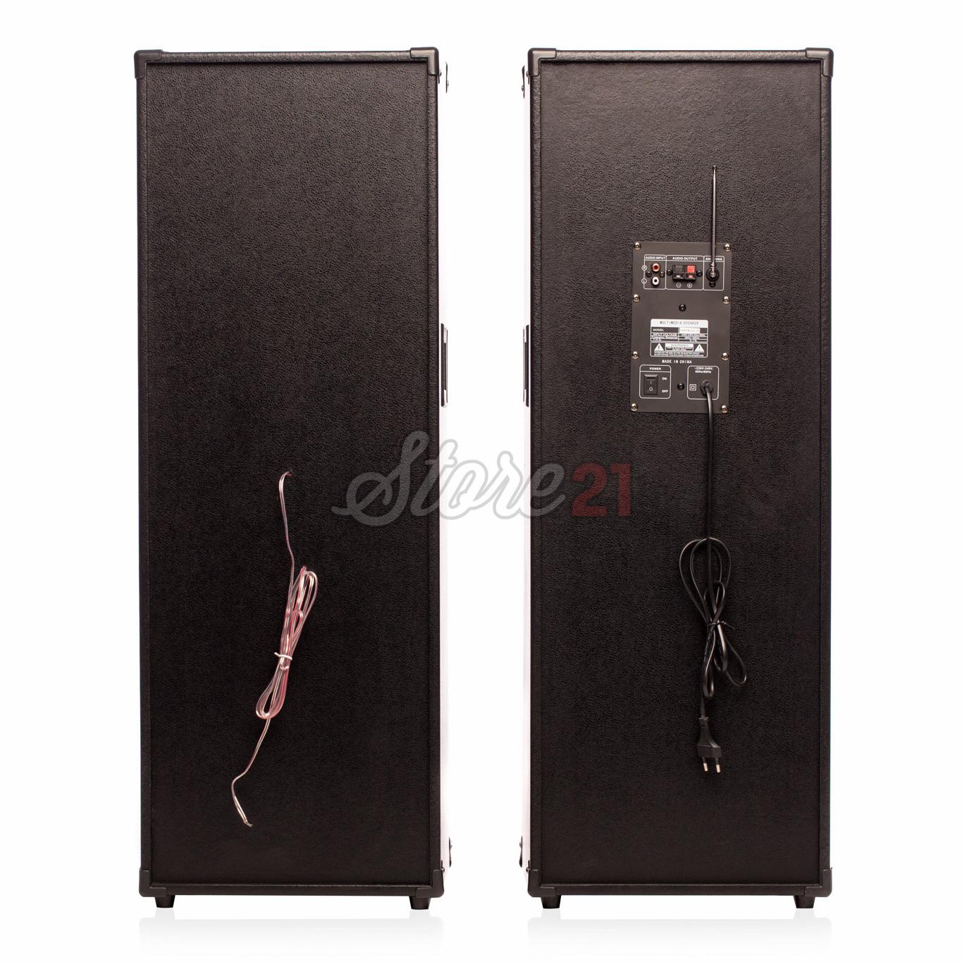 Set Boxe Active 620 , 500W ,Telecomanda, Bluetooth ,Radio, Usb ,SD Card, 4 Subwoofere De 10 Inch
