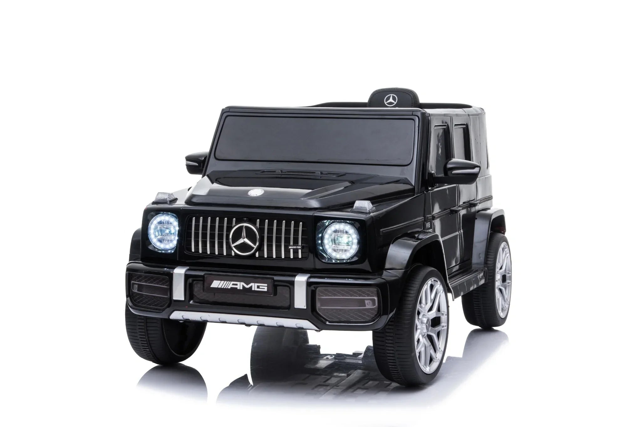 Mercedes-Benz AMG G63 – Mașinuță electrică oficial licențiată pentru copii (12V, 2 motoare de 30W)