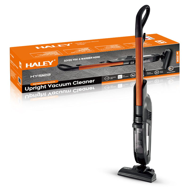 Aspirator Portabil HALEY HY-1923 cu Motor Fara Perii, Putere de 800W, Cos de Praf Generos de 1L