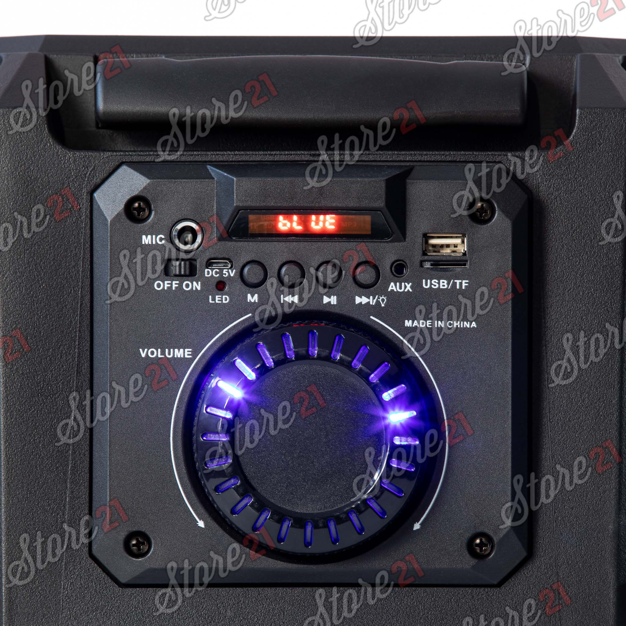 Boxa Troler XXL Profesionala Portabila DJ TIME , 400W, 2X8inch , Microfoan , USB, Radio, Bluetooth,Card