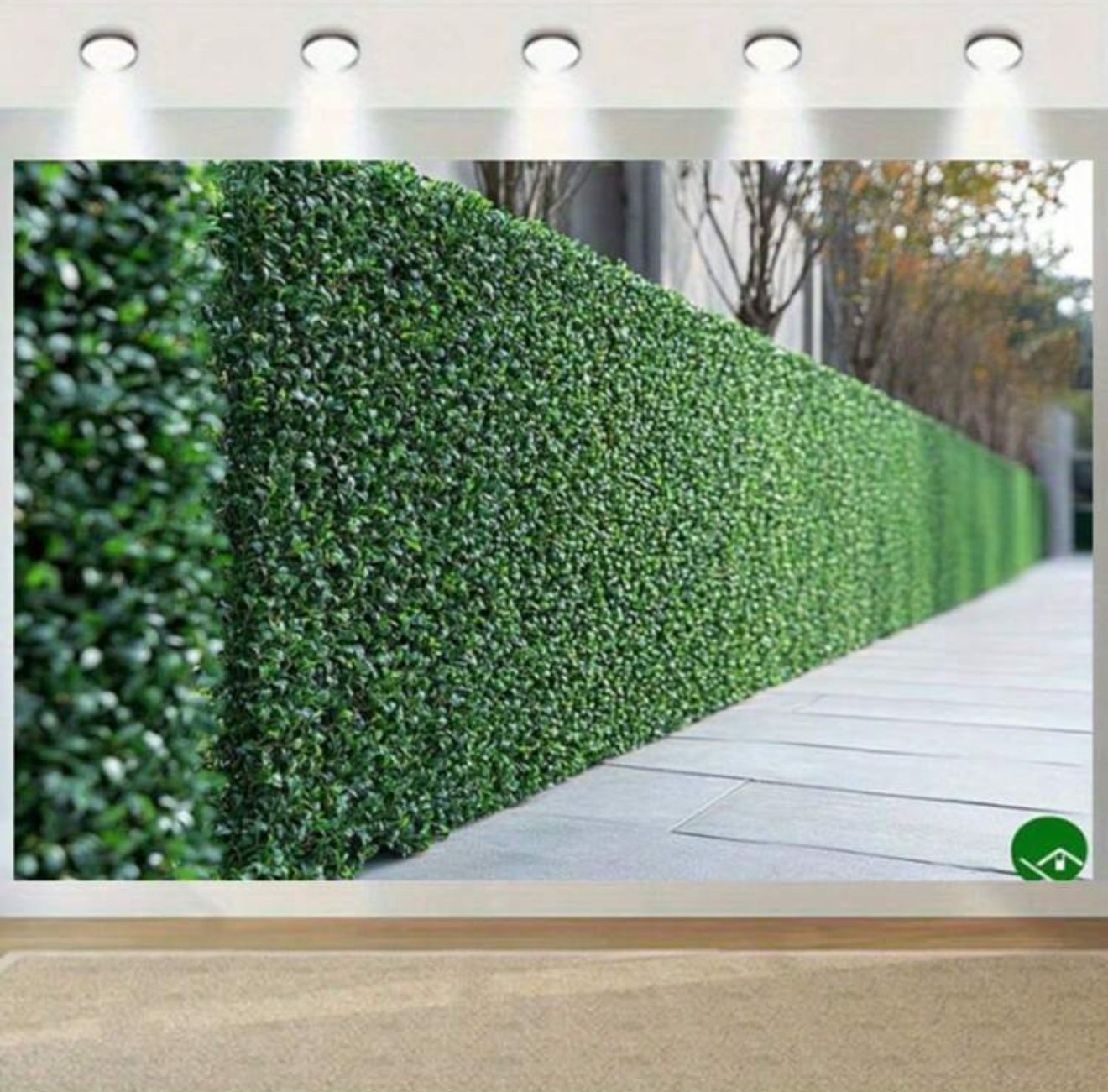 Set 2x Gard Viu Artificial Verde Deschis AT PERFORMANCE® 3x1m, Frunze Decorative, Intimitate Balcon, Promoție