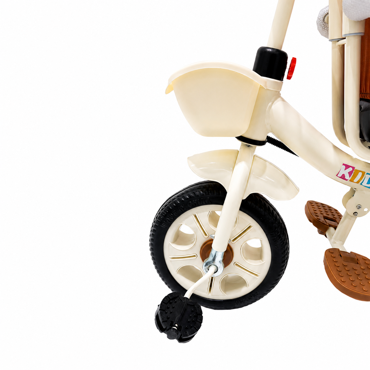Tricicletă Evolutivă Kiddo KD-X06, Scaun Rotativ 360°, Poziție de Somn, Centură 5 Puncte, Copertină UV, Roți din Cauciuc, 9 Luni – 6 Ani