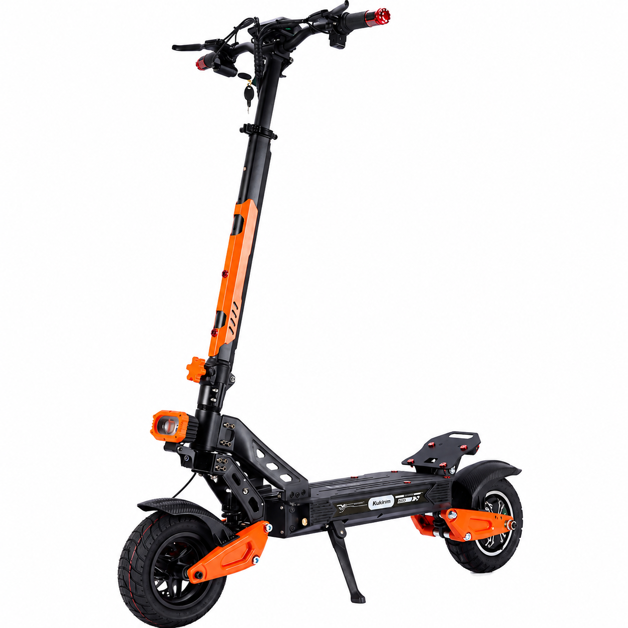 Trotinetă Electrică AT Performance AT-219, 48V 12,5Ah, Motor 800W, Autonomie până la 45 km, Pliabilă, Roți 10", Portocaliu