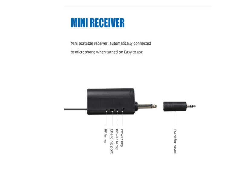 Microfon, Wireless, AT PERFORMANCE®, Pentru Karaoke, Negru