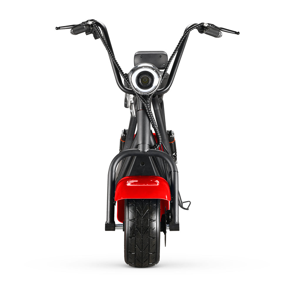 Mini Harley Electrică 800W 48V | Scuter Urban AT PERFORMANCE®, Autonomie 35 km, Se Conduce Fără Permis 25 km/h Dimensiuni 141 x 31 x 64 cm