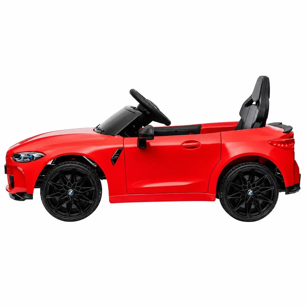Mașinuță Electrică BMW pentru Copii KIDOO®, 12V, Telecomandă Parentală, MP3, USB, Bluetooth, Lumini, Sarcină Max. 30 kg, 3–8 Ani