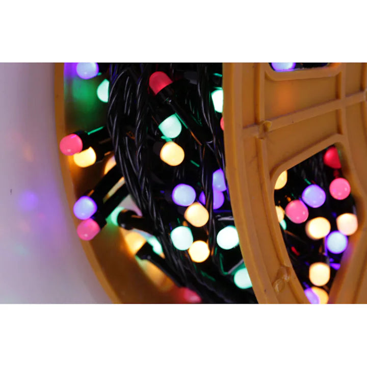 Instalație Crăciun 50m, 240 LED-uri, Multicolor, interior/exterior,8 Jocuri Lumini, AT PERFORMANCE