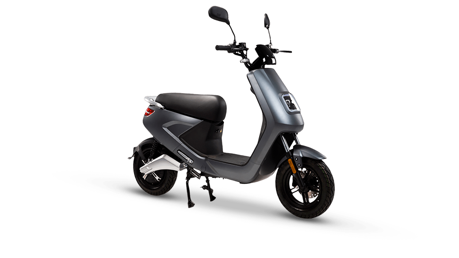 Scuter Electric N-Moto LX04 – Gri, Motor BOSCH 1440W, Autonomie 80 km, Dimensiuni 1750×570×1140mm, Greutate 80kg, Viteză 25 km/h, Fără Permis, CIV, COC & EEC+ Cadou Tricou N-Moto