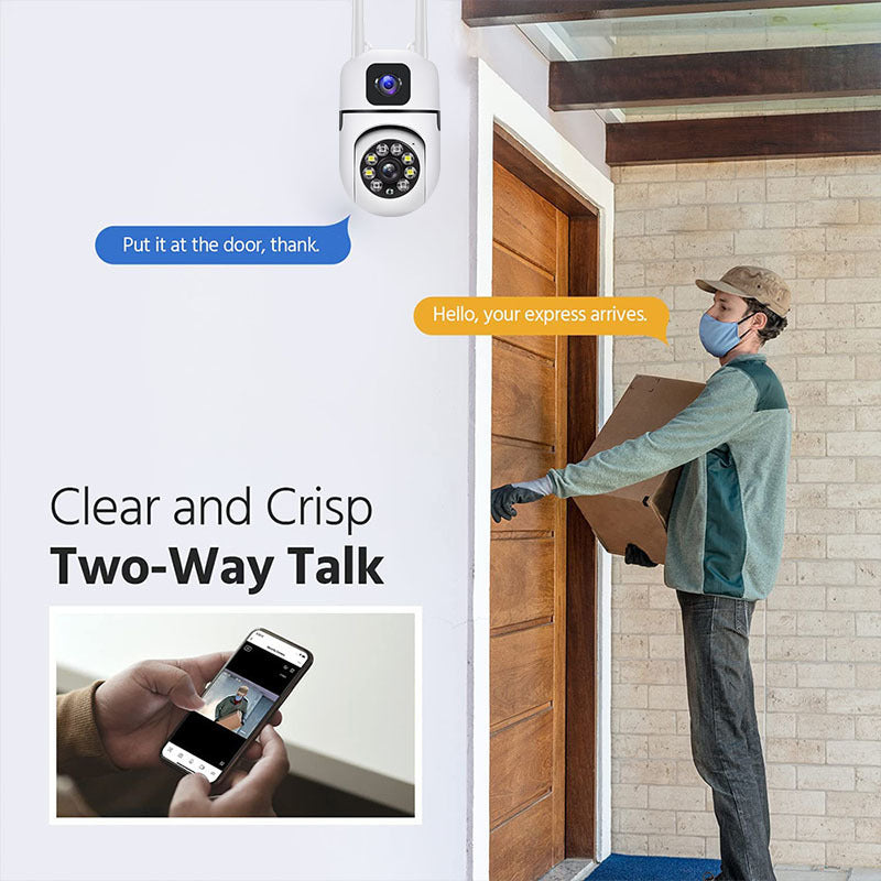 Camera Supraveghere video, AT PERFORMANCE®, conexiune 4G, 4MP 1080P HD, intelligent tracking, PTZ, WIFI, Lan, Rotire, Alarma miscare, Interior - Exterior, Pentru Camera Video de Supraveghere si Auto, Telefon, Aparat Foto, HUB, Console, ALB.