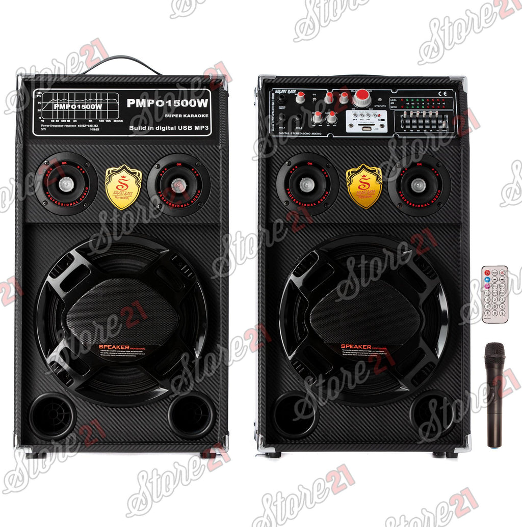 Set Boxe Set boxe ACTIV, cu AMPLIFICATOR, multifunctional (inclusiv KARAOKE) cu