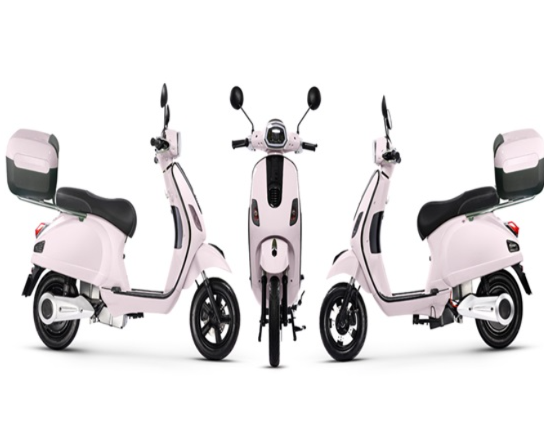 Scuter Electric N-Moto EL3 Roz – Motor Bosch 1000W, Viteză Max. 45 km/h, Dimensiuni 1760×540×1130mm, Greutate 65Kg, Autonomie 60 km, Baterii 72V, APP, GPS, Carte RAR (C.I.V) + CADOU Tricou N-Moto