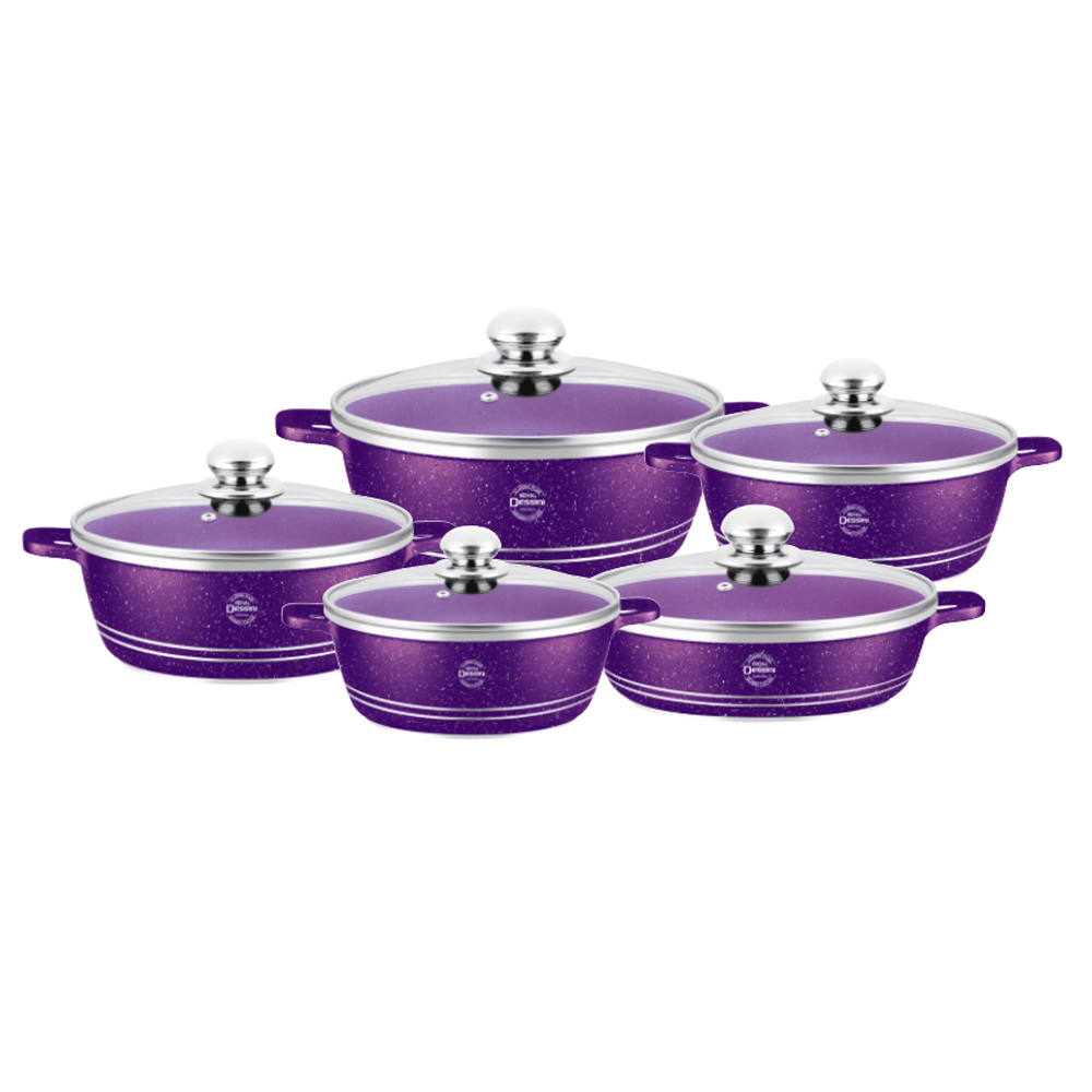 Set oale granit antiaderent,10 PIESE, Pro