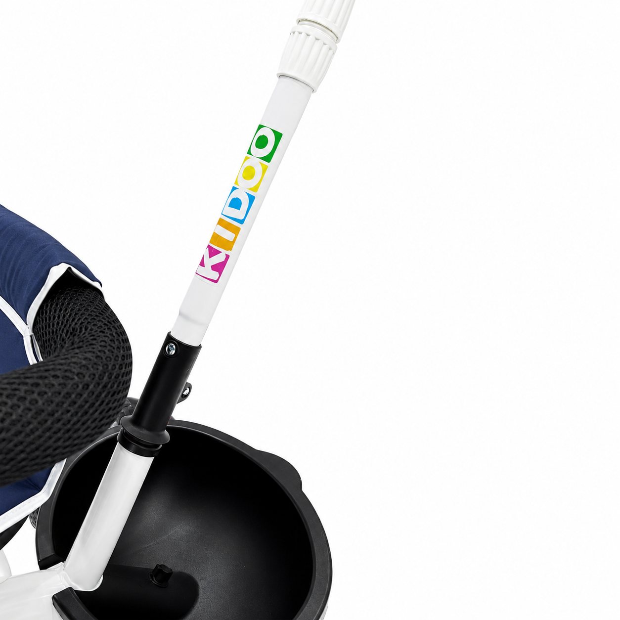 Tricicletă Evolutivă Kiddo KD-X06, Scaun Rotativ 360°, Poziție de Somn, Centură 5 Puncte, Copertină UV, Roți din Cauciuc, 9 Luni – 6 Ani
