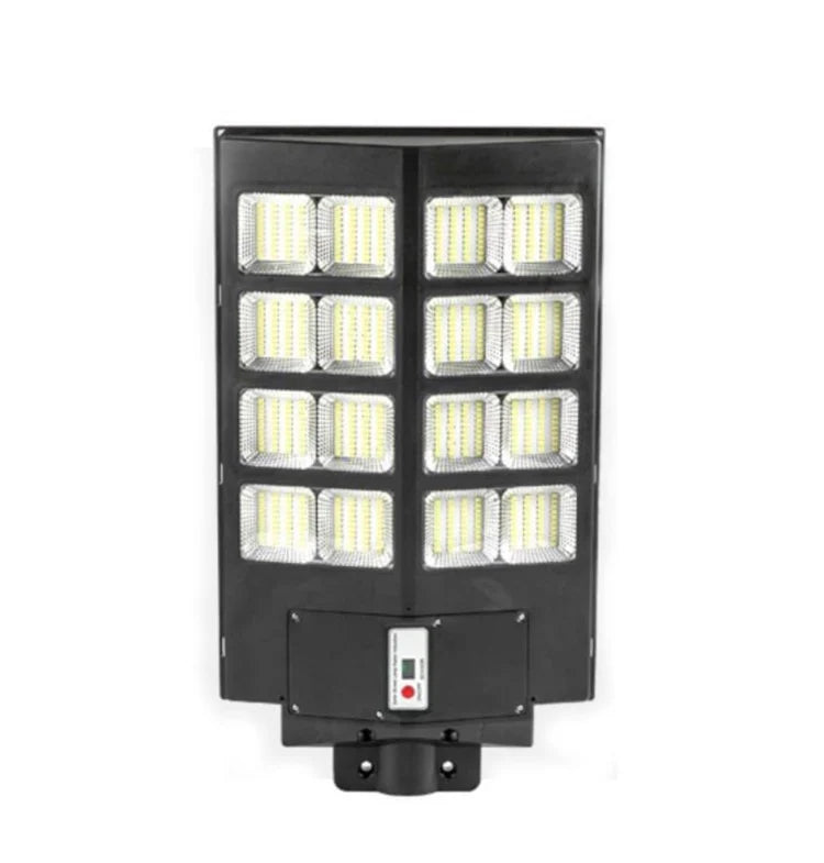 Lampă Solară LED HNY 800W cu Panou Fotovoltaic, Telecomandă, IP65, 6500K