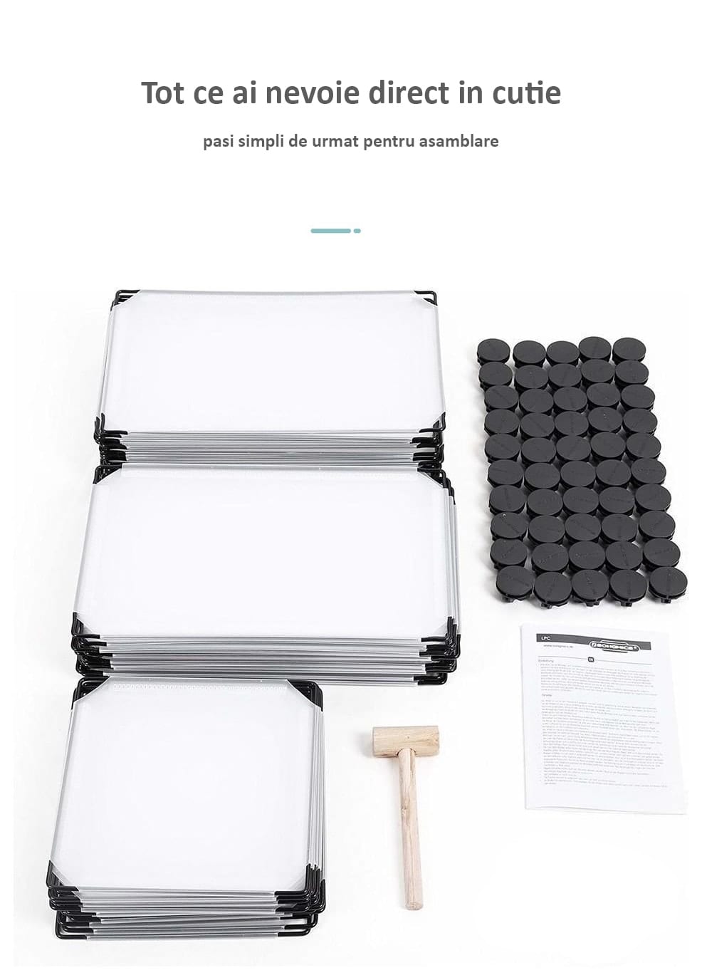 Dulap Modular cu 6 Rafturi AT PERFORMANCE®– Design Modern N.J.O.Y, Division