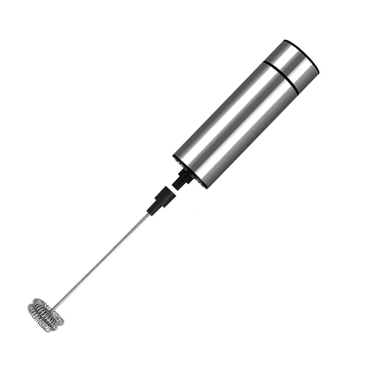 Mini Mixer elextric cu baterii pentru a face spuma de lapte sau capucino, brat otel inoxidabil, frappe