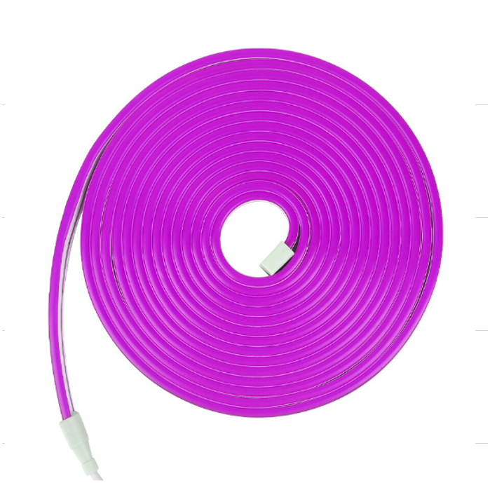 Banda luminoasa, At Performance®, Neon flex slim, led mov, 12V, 5m