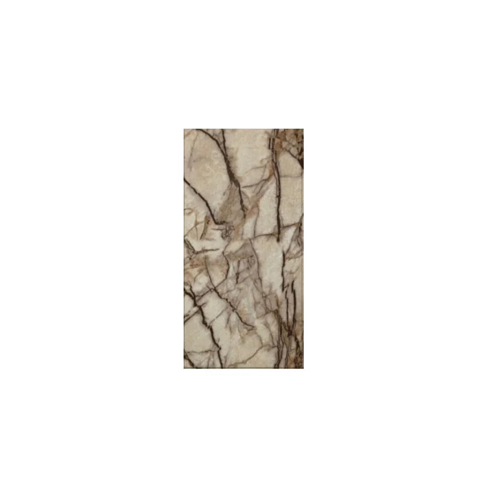 Set 10x Tapet Marmura, AT PERFORMANCE®, suprafata acoperire 1.8 mp, autoadeziv, waterproof, usor de montat, design modern, 30x60 cm, Bej marmorat