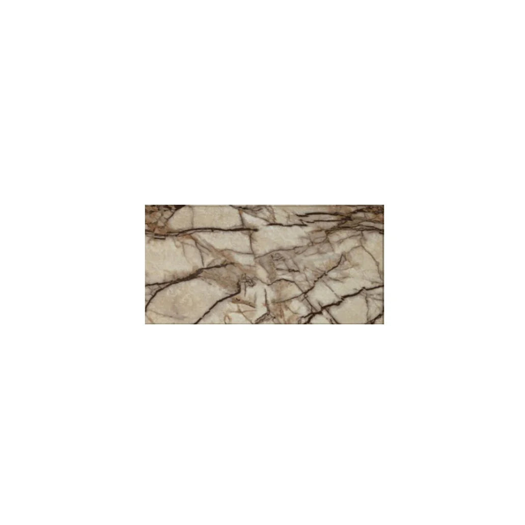 Set 10x Tapet Marmura, AT PERFORMANCE®, suprafata acoperire 1.8 mp, autoadeziv, waterproof, usor de montat, design modern, 30x60 cm, Bej marmorat